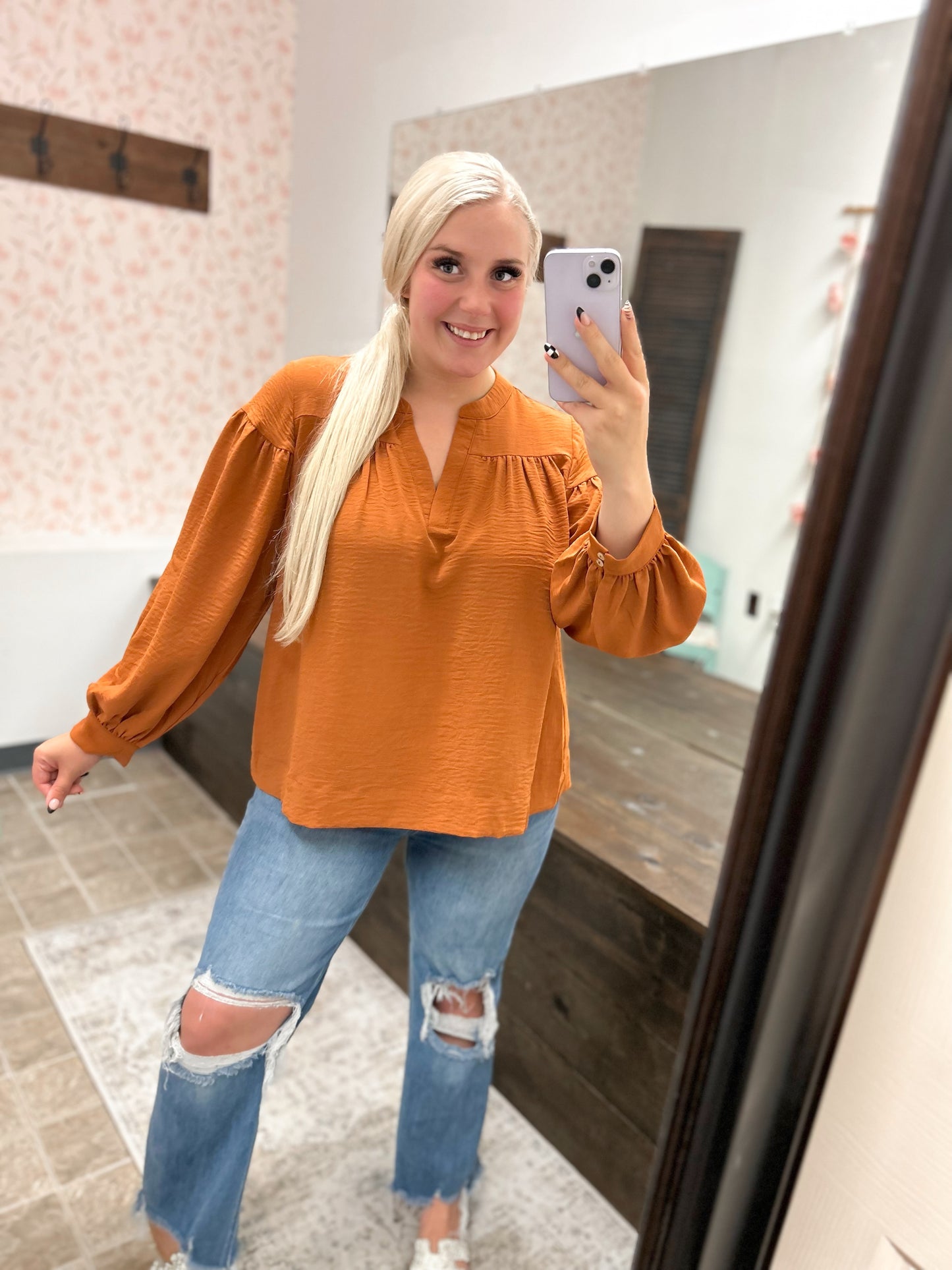 Autumn Breeze Blouse