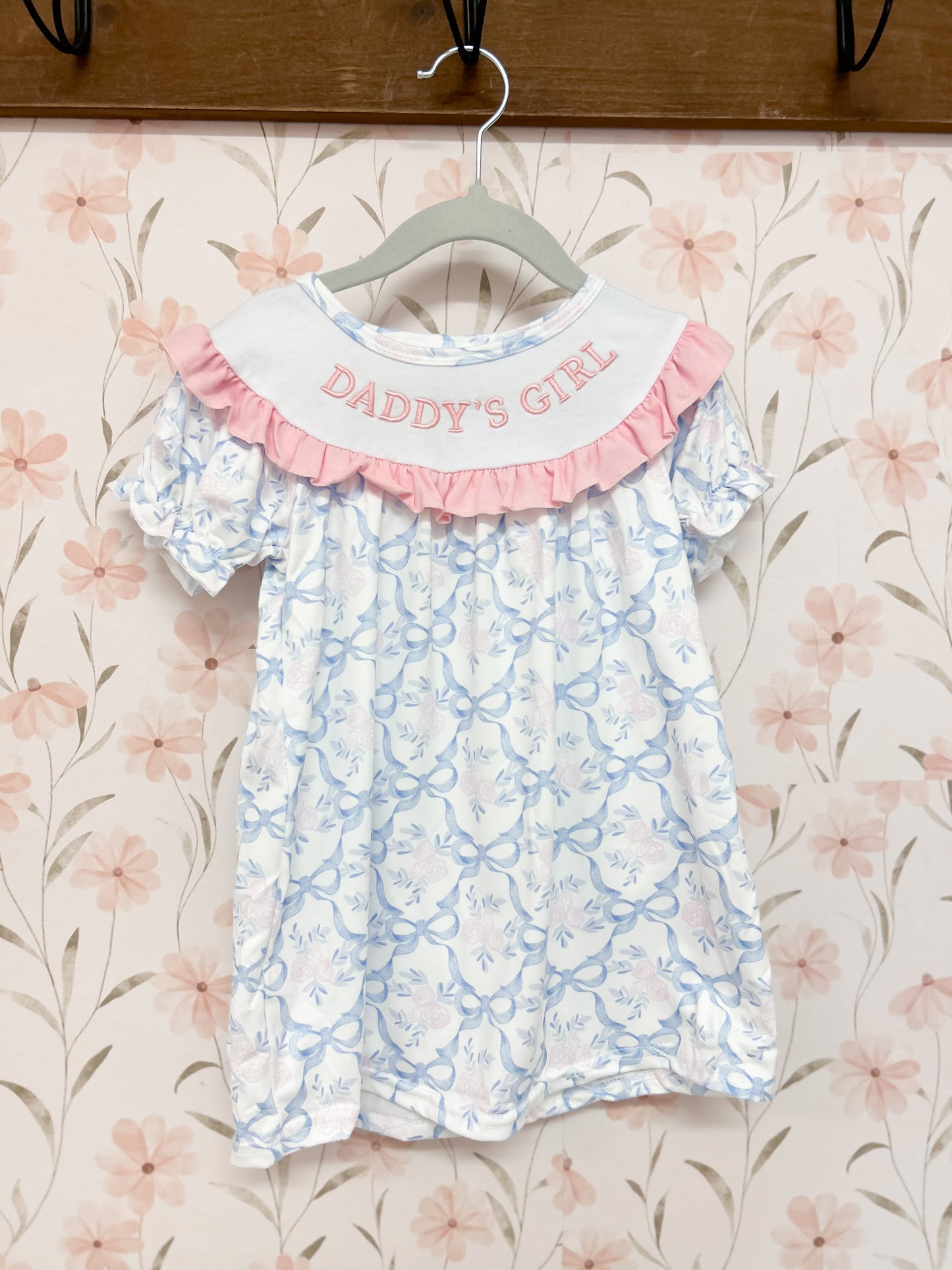 Daddy’s Girl Coquette Smocked Dress