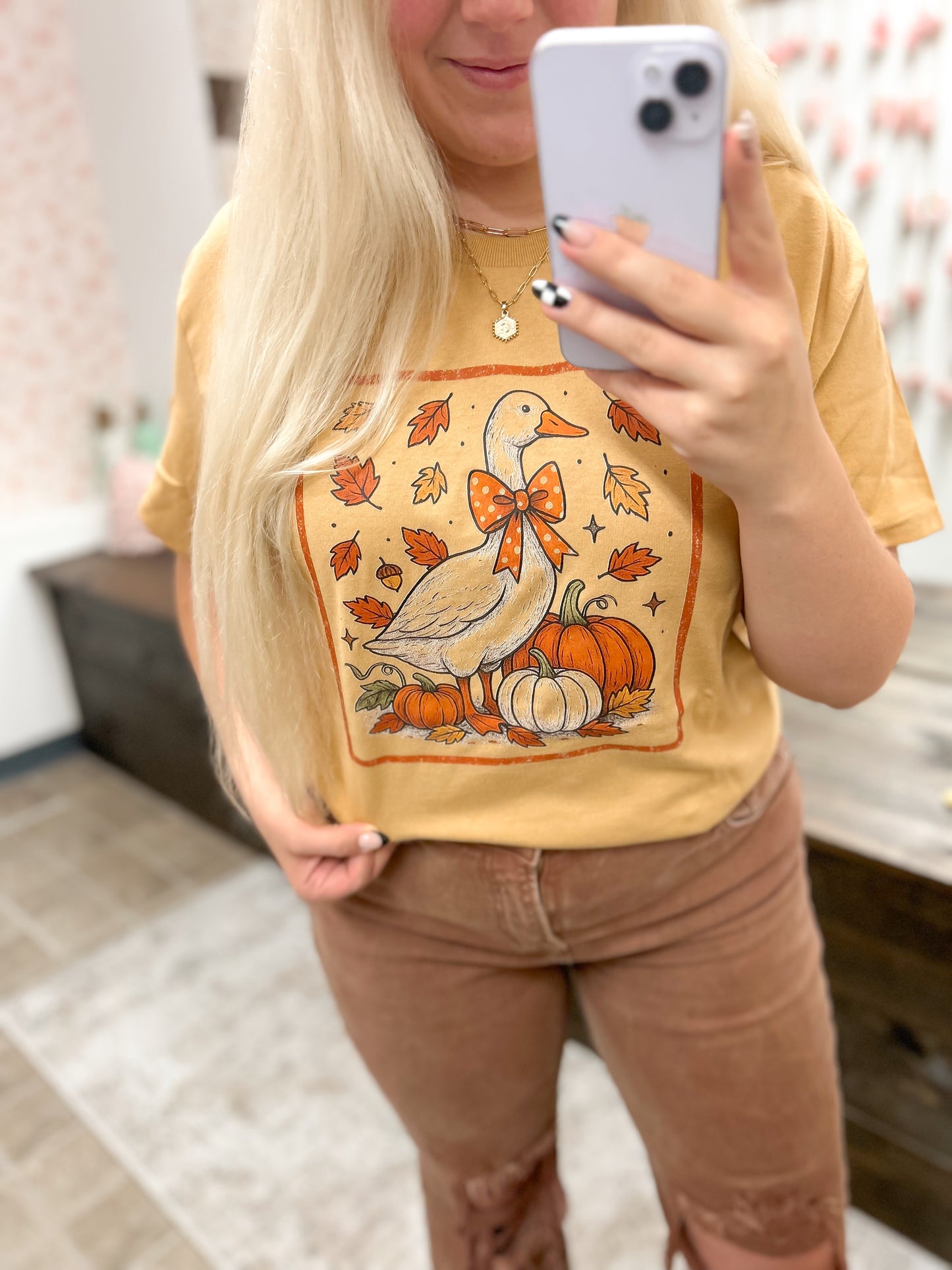 Autumn Goose Tee