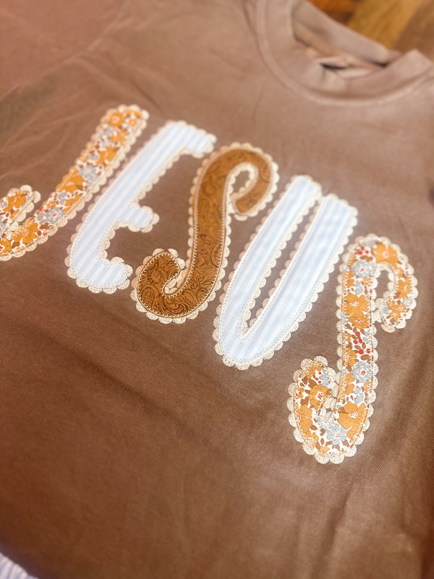 Jesus Western Appliqué Tee