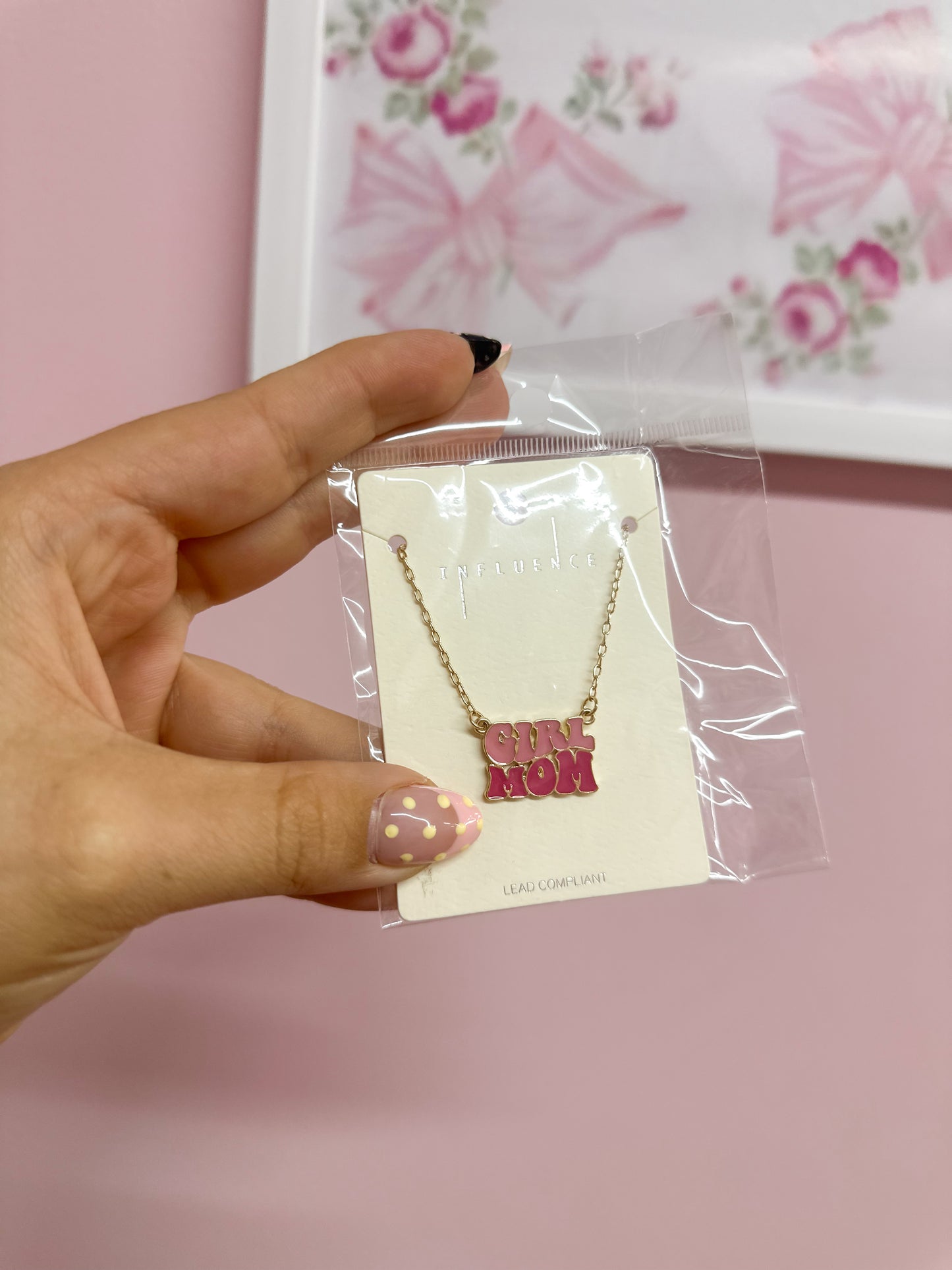 Girl Mom Necklace