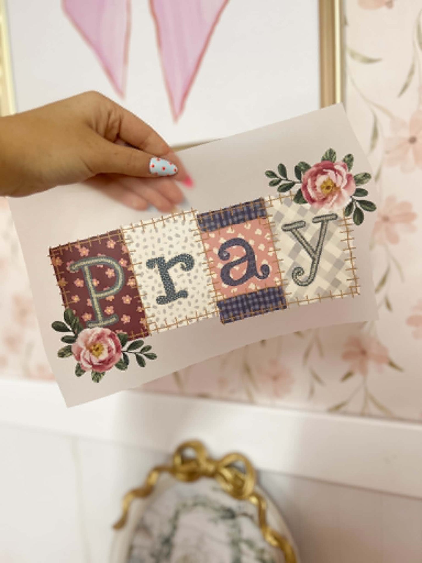 Vintage Pray Print