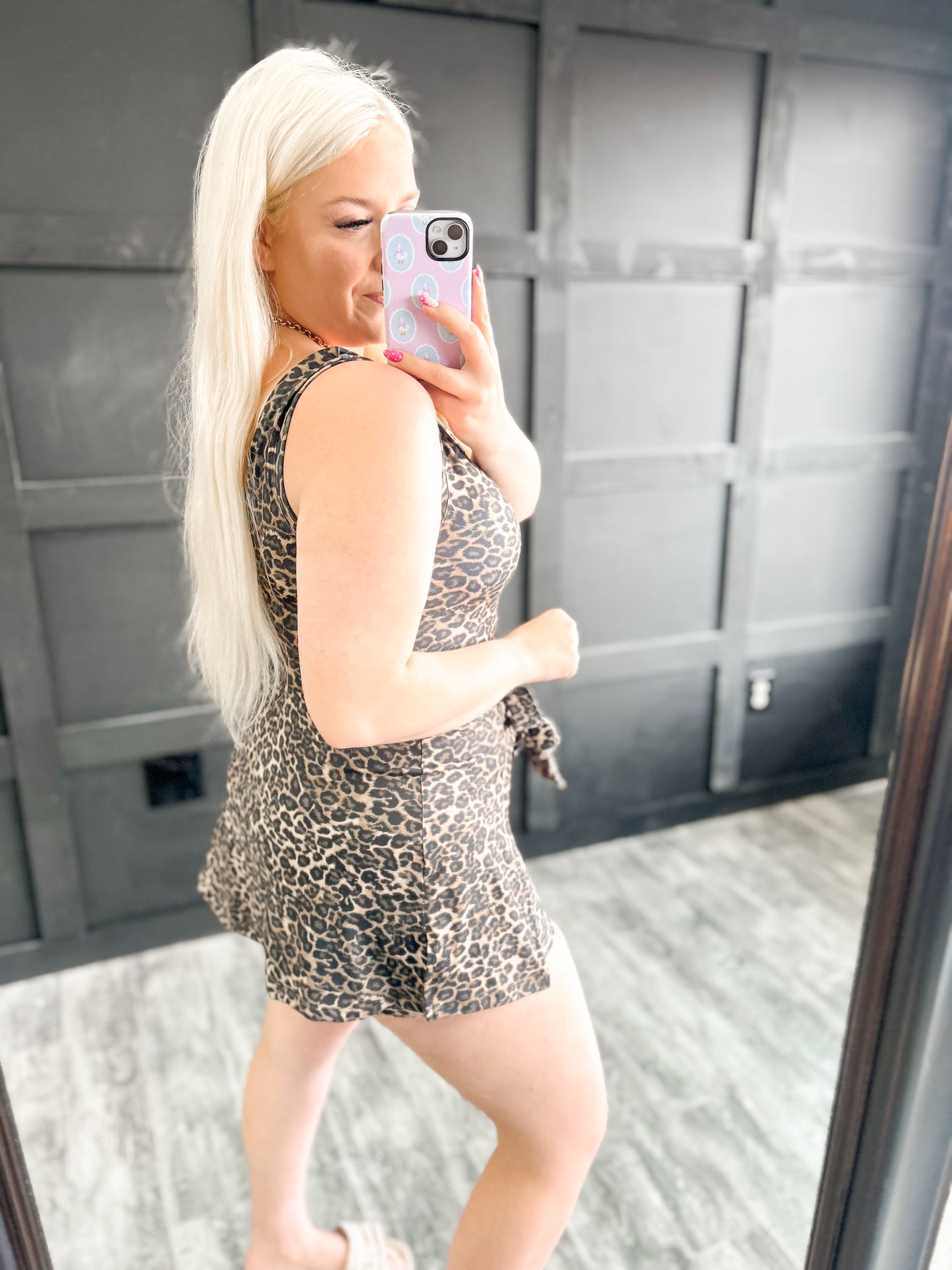 Wild Side Wrapped Athletic Dress