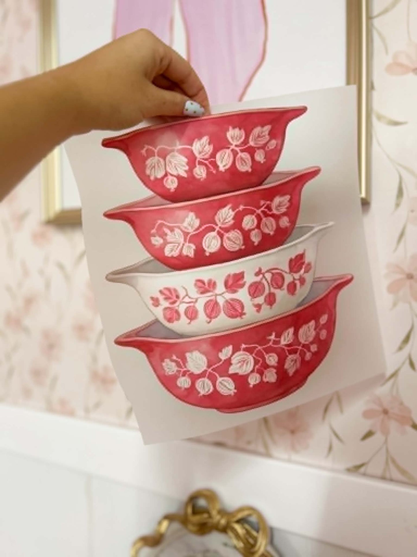 Vintage Bowls Print
