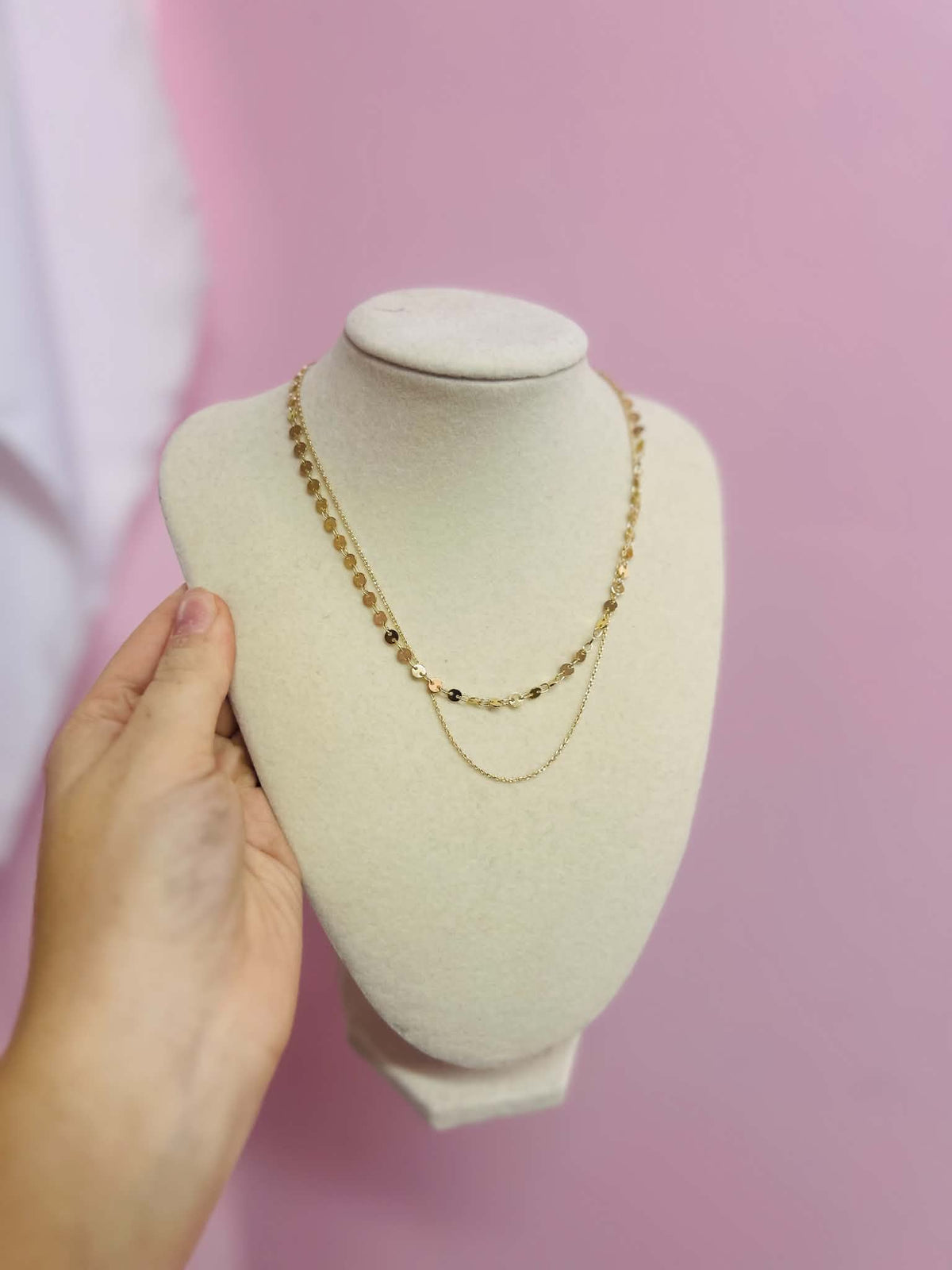 2 Tier Gold Necklace