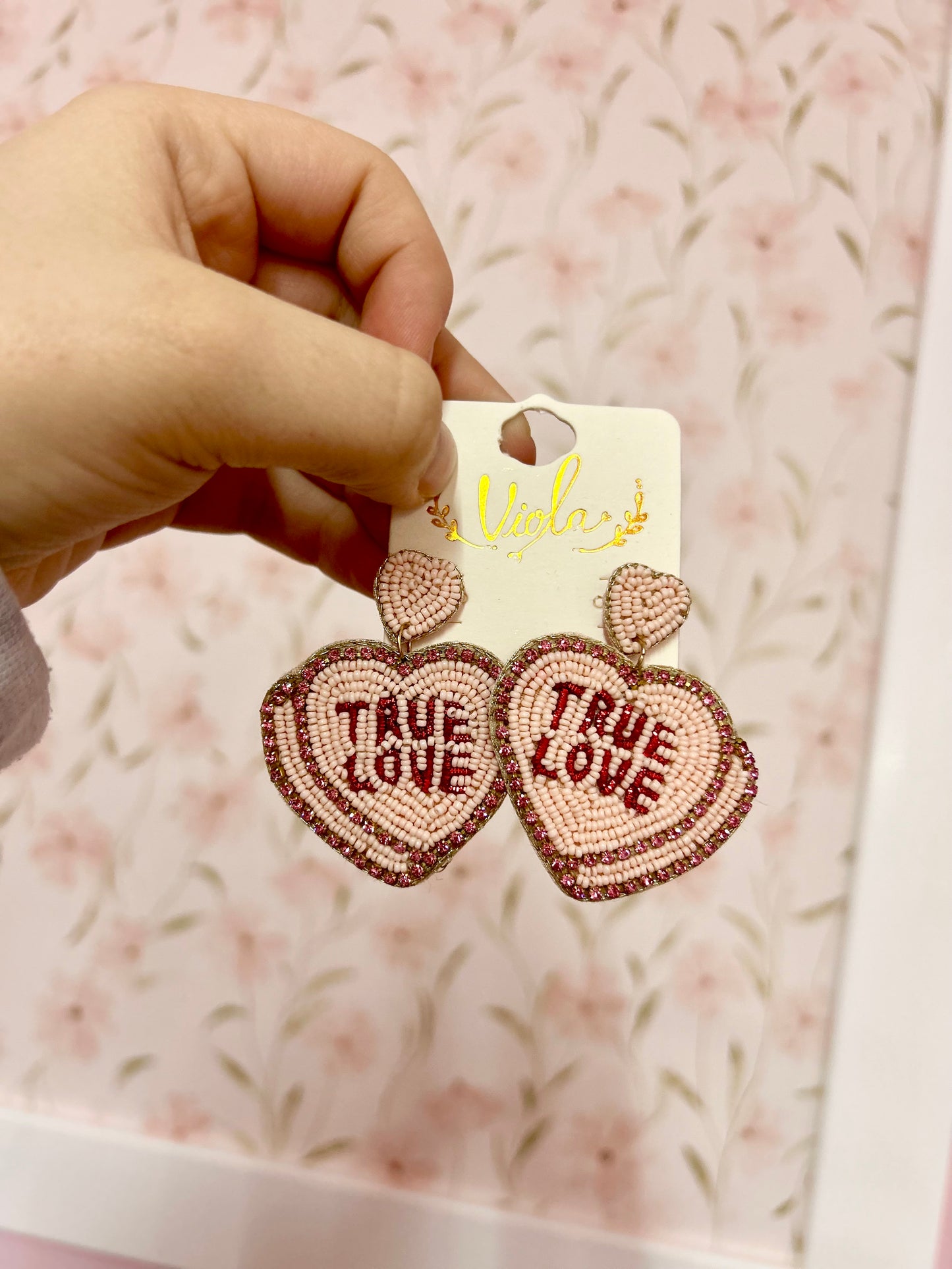 True Love Beaded Earrings