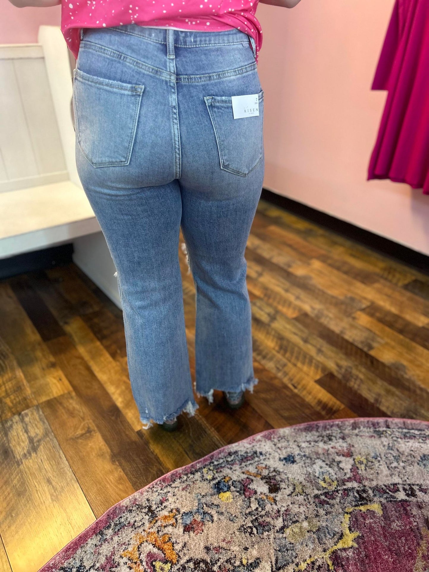 RISEN Distressed Crop (Light)