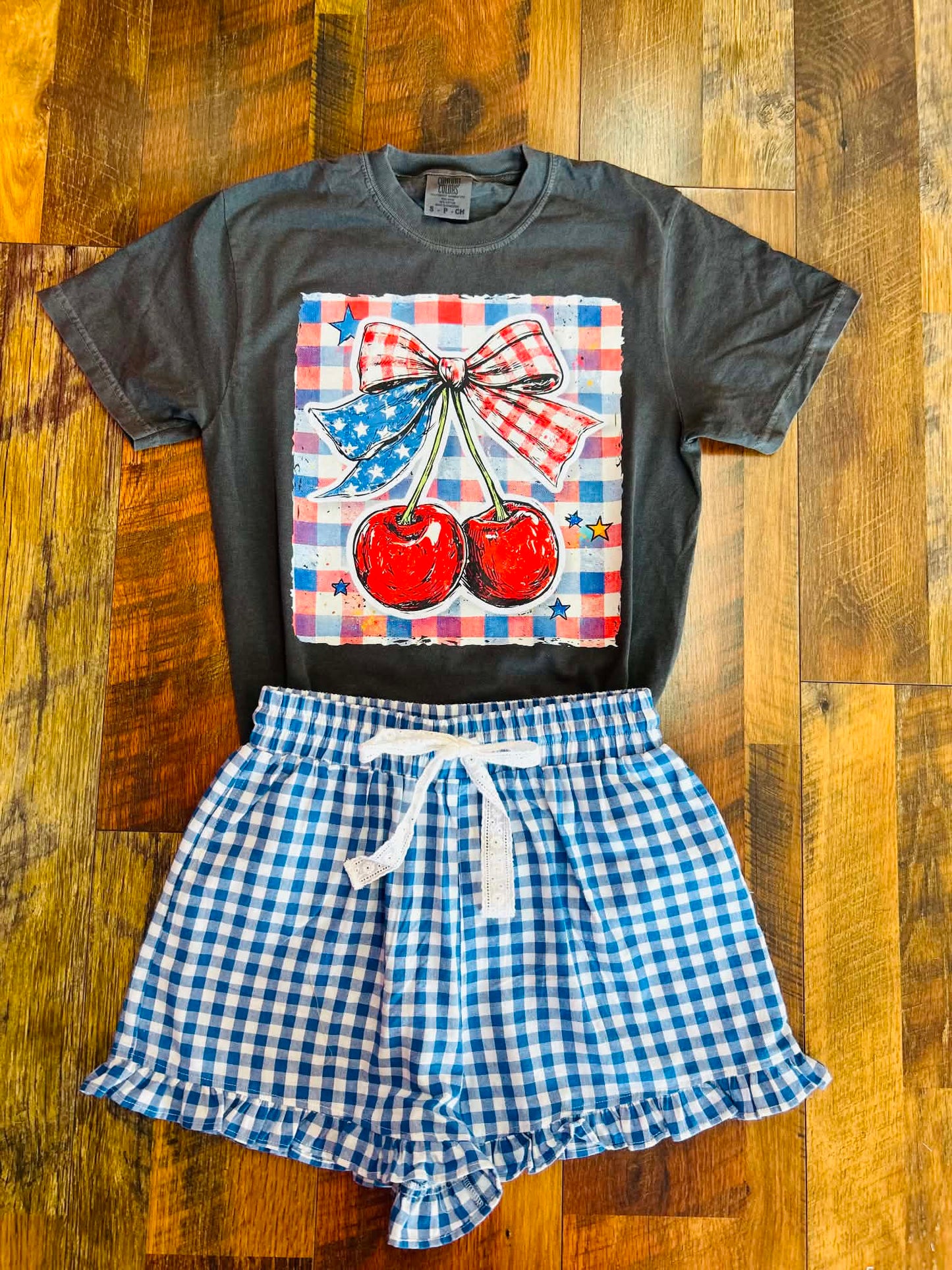 Patriotic Cherry Tee