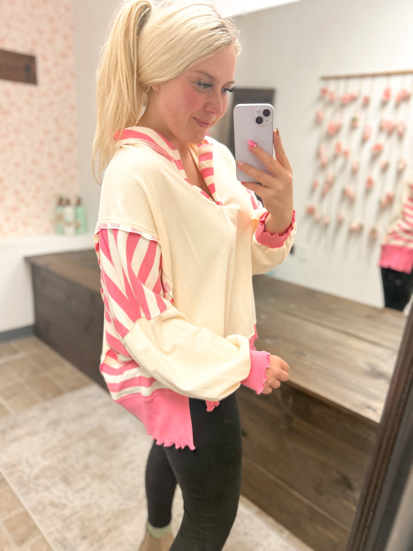 Perfect in Pink Oversized Crewneck