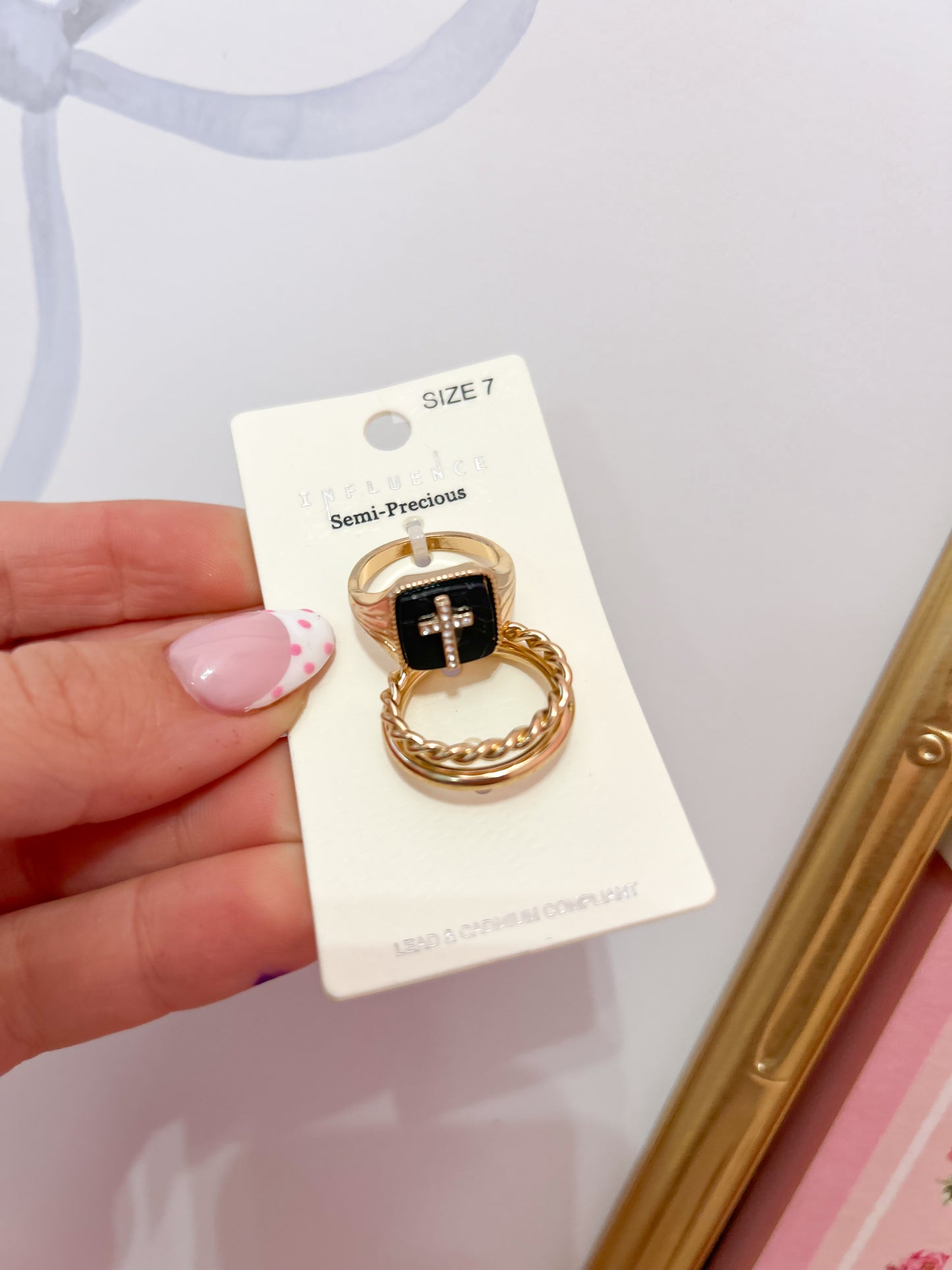 Cross Ring Set (7)