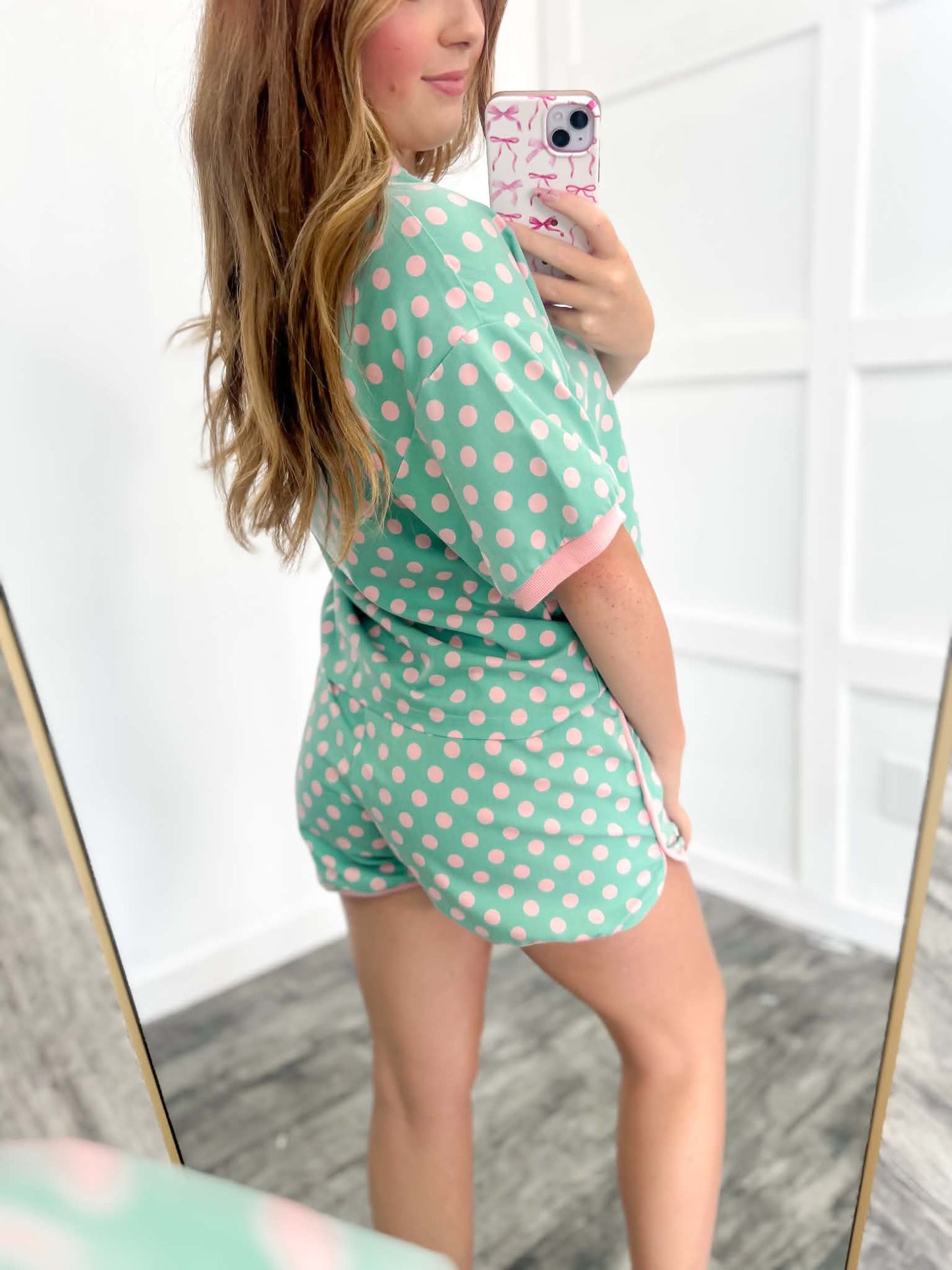 Polka Dot Party Short Set