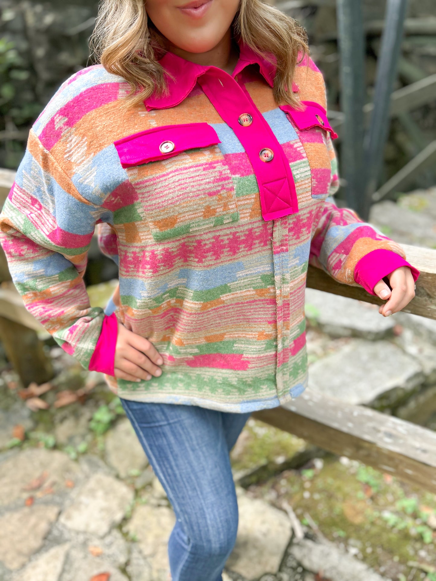Aztec Trail Pullover