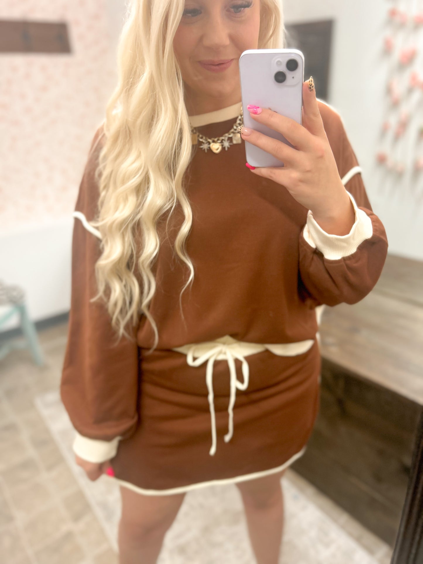 Mocha Skort SET
