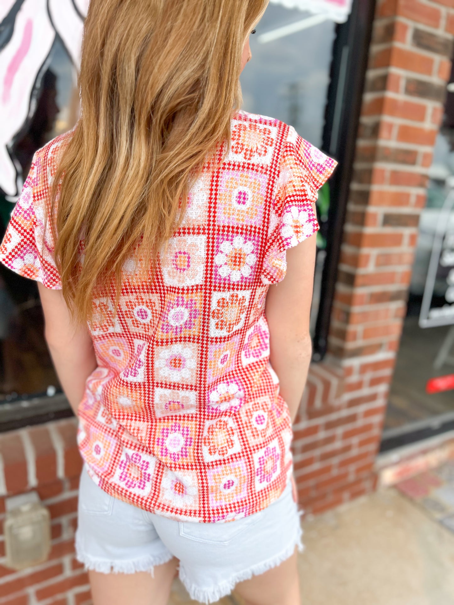 Retro Daisy Top
