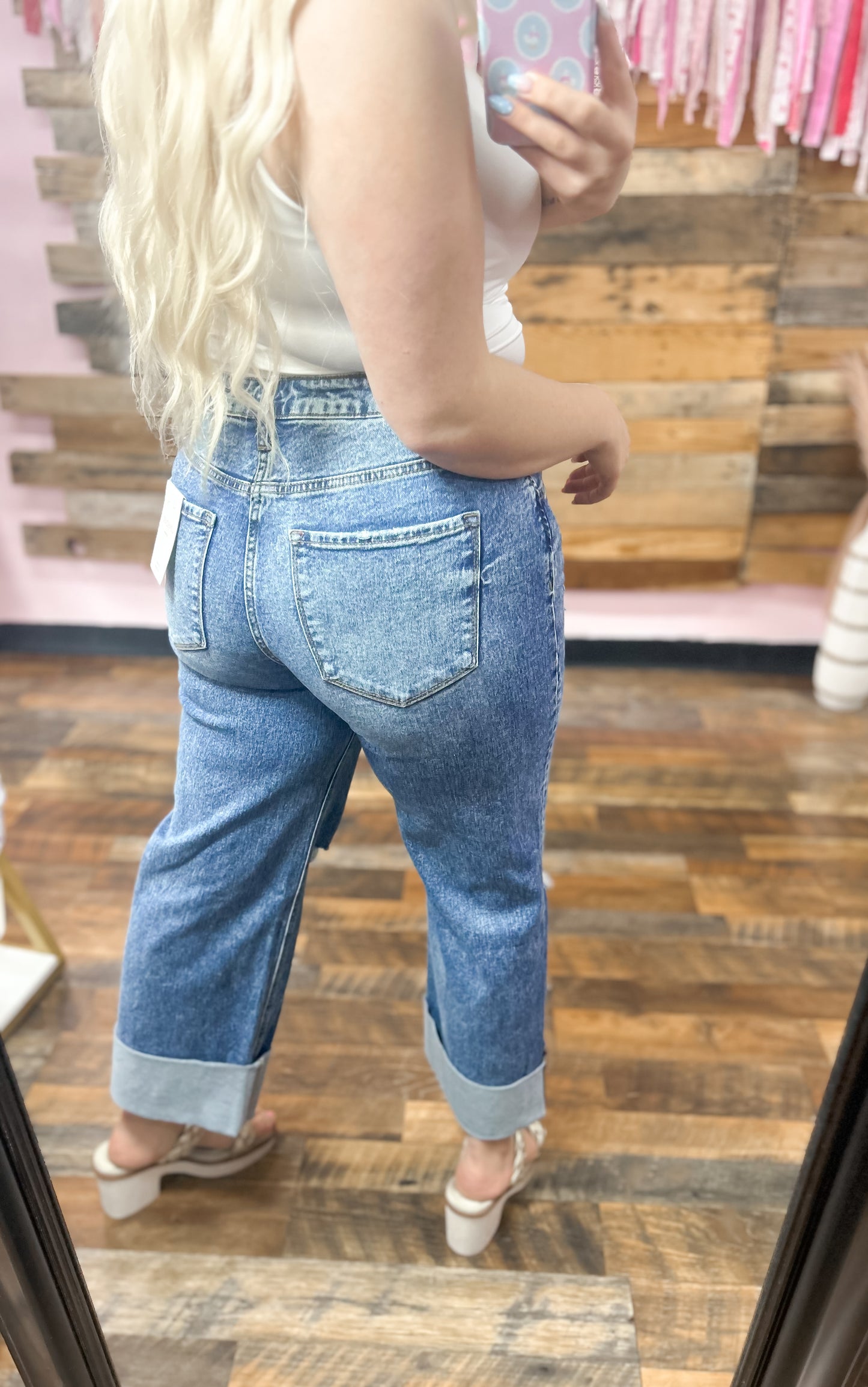 Laid Back Luxe Cuff Jean