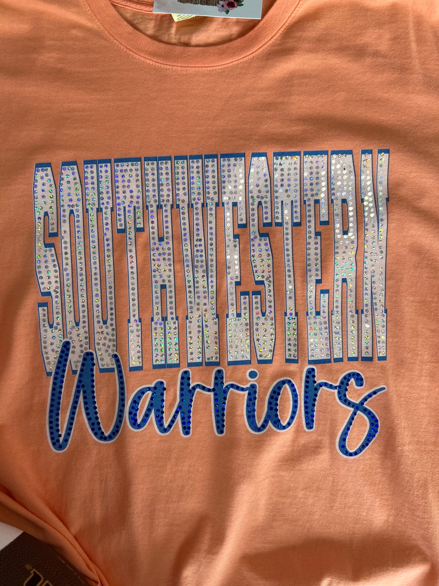 Southwestern Warriors Spangle Tee
