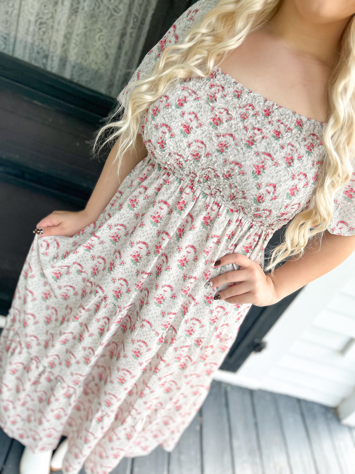 Primrose Path Swing Maxi Dress