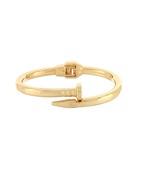 Gold Nail Bracelet