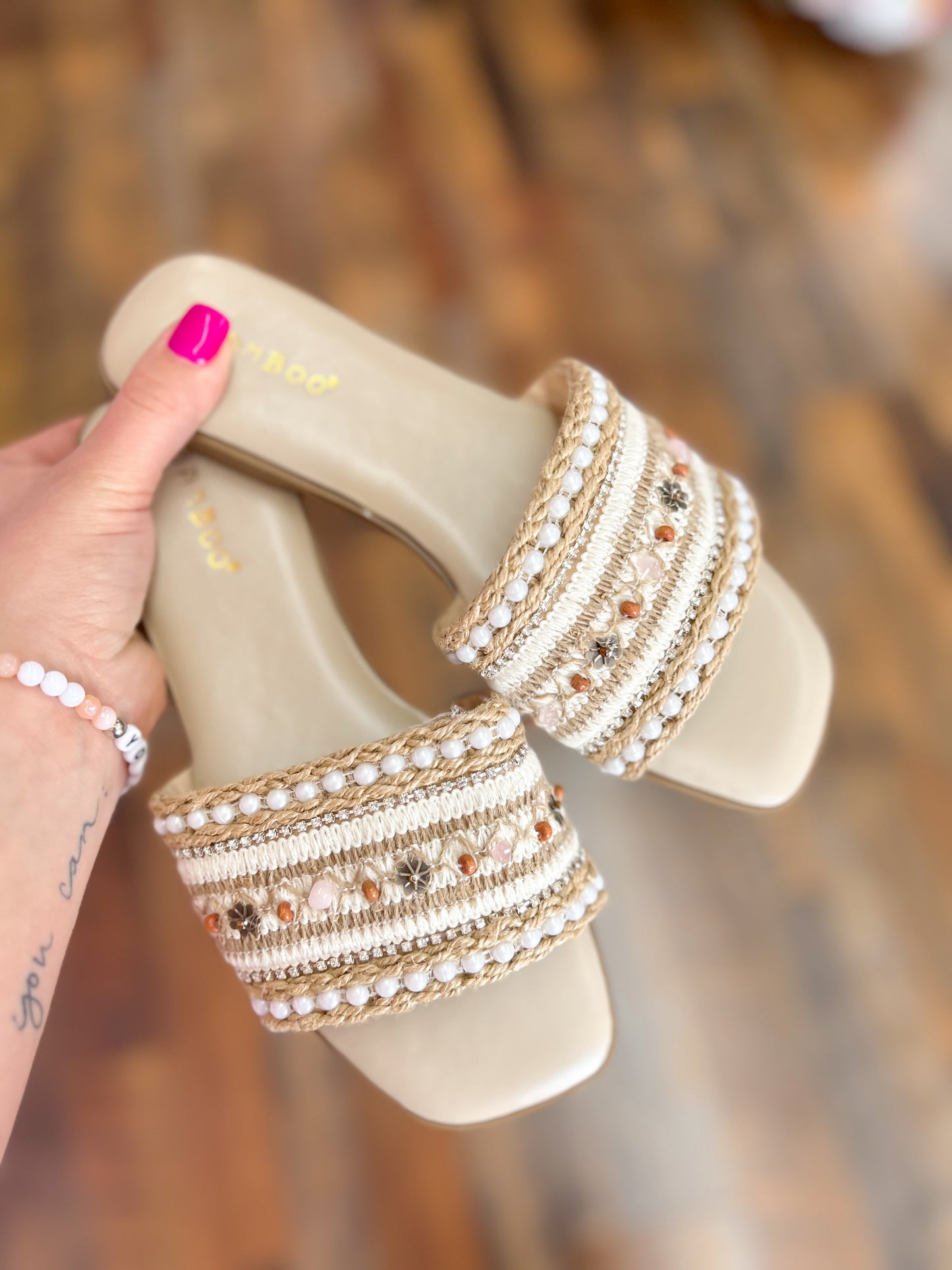 Espadrille Bling Sandals