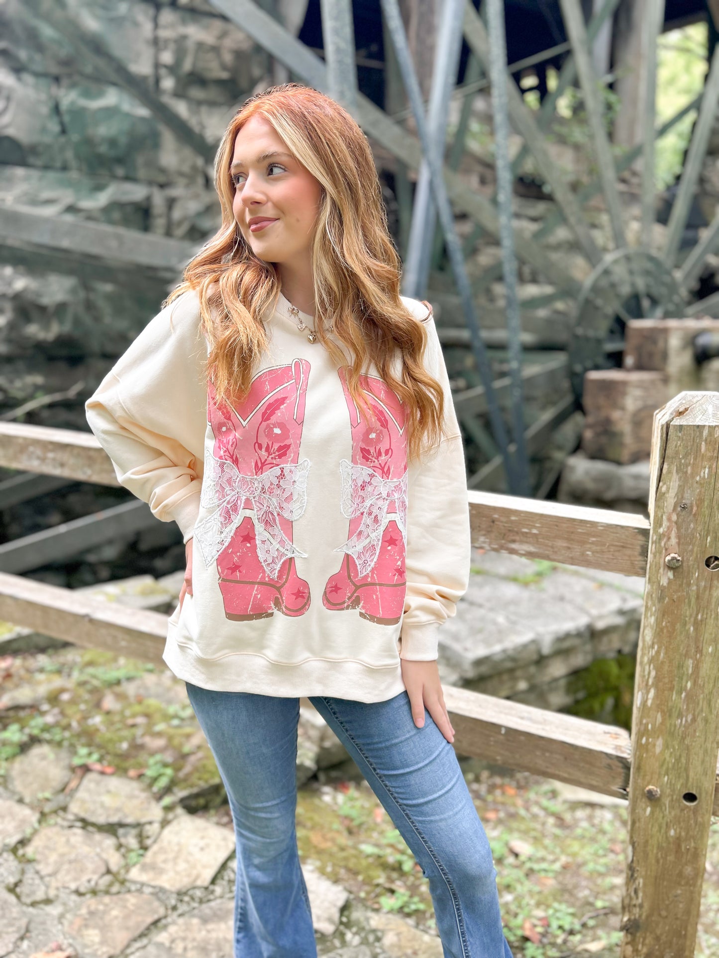 Giddy Up Crewneck Sweatshirt