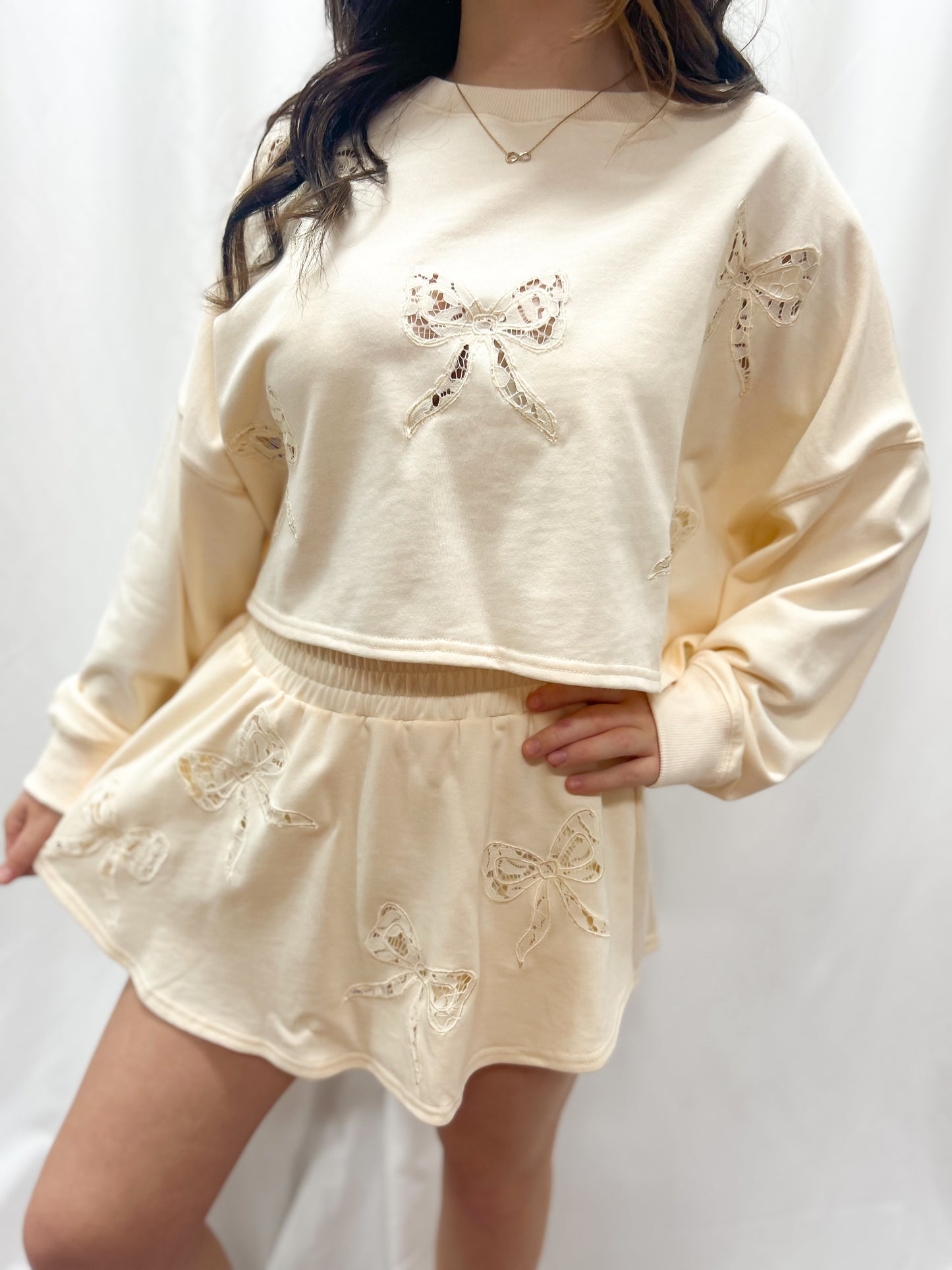 Yellow Lace Coquette Set (TOP)