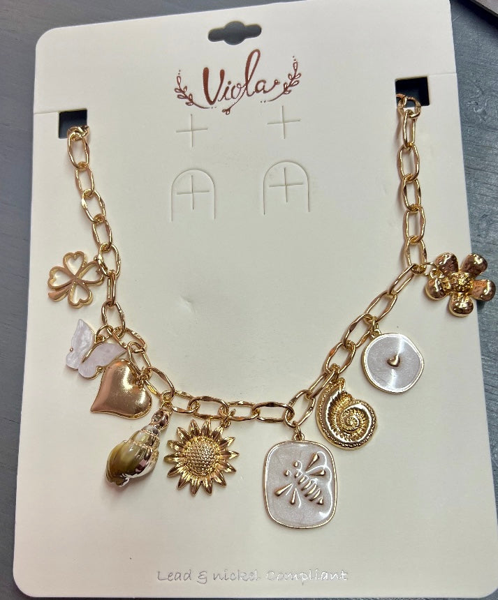 Brighter Days Charm Necklace