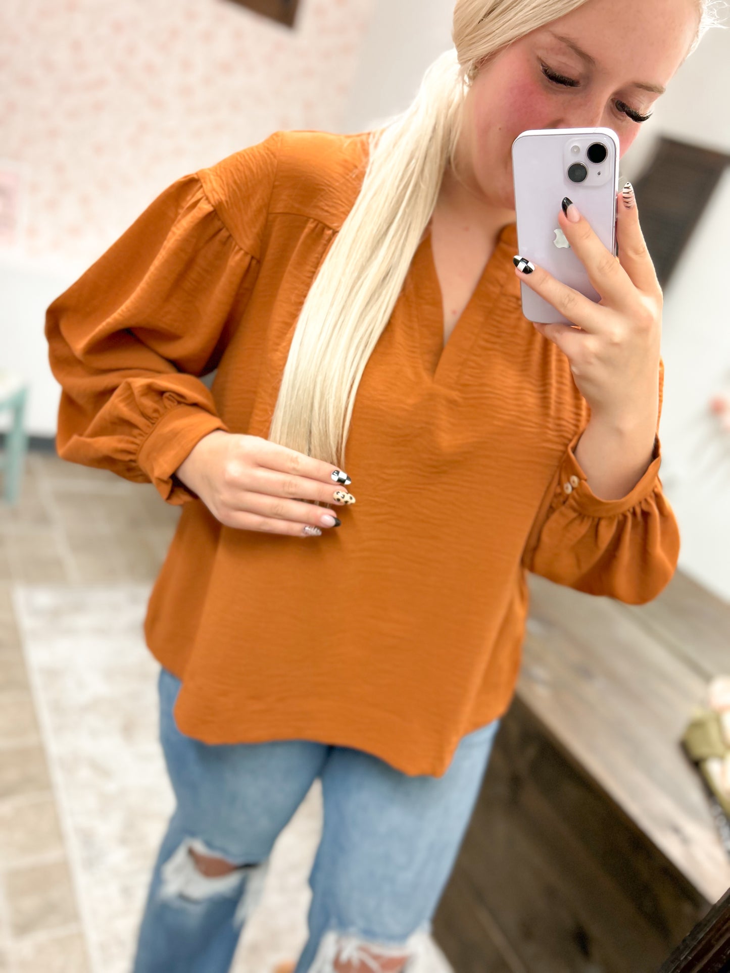 Autumn Breeze Blouse