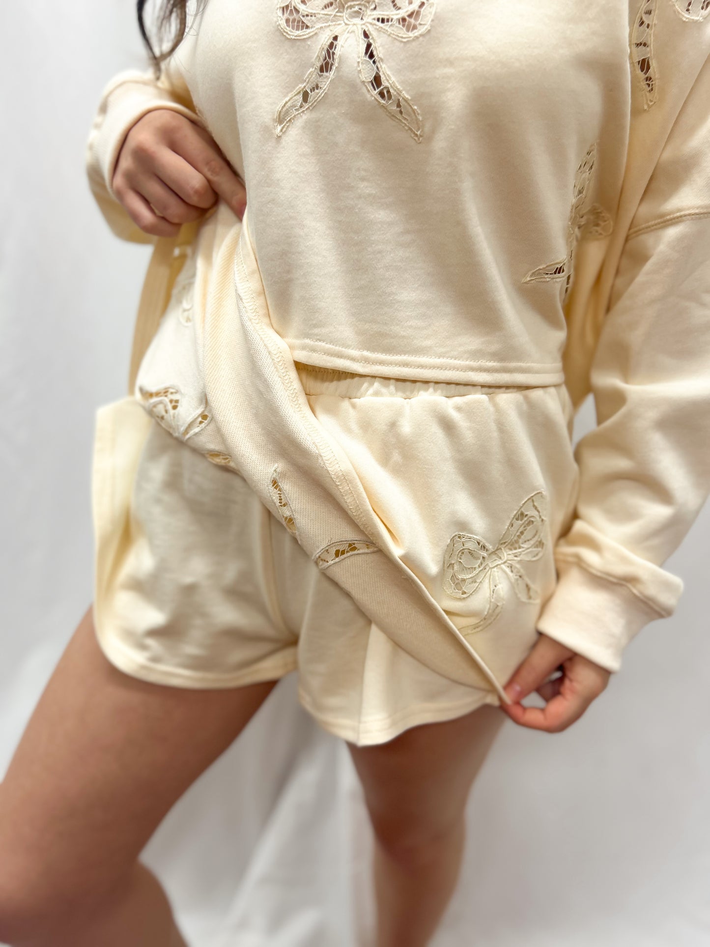 Yellow Coquette Lace Set (BOTTOMS)