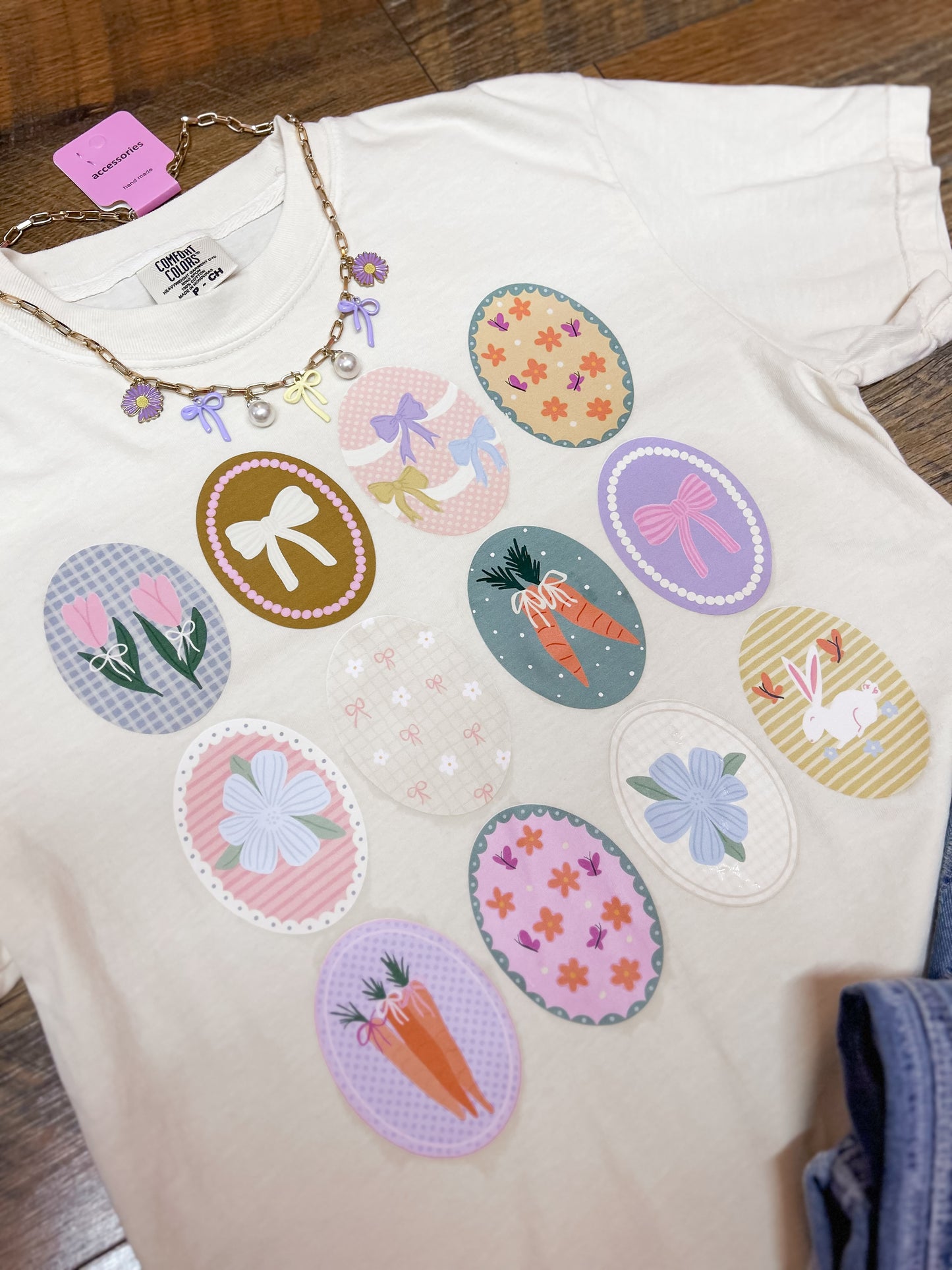 Easter Egg Collage Tee