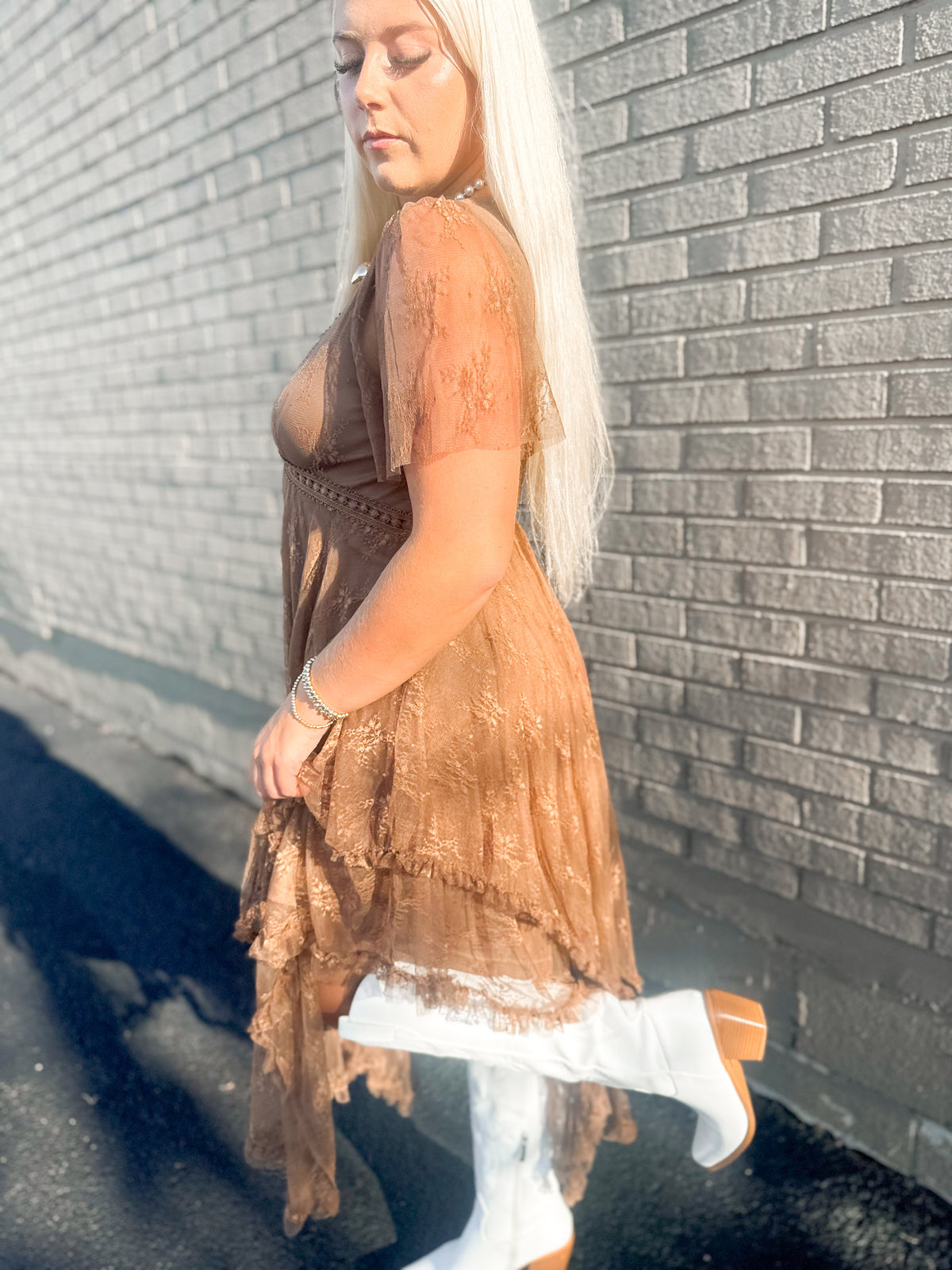 Tall White Cowgirl Boots