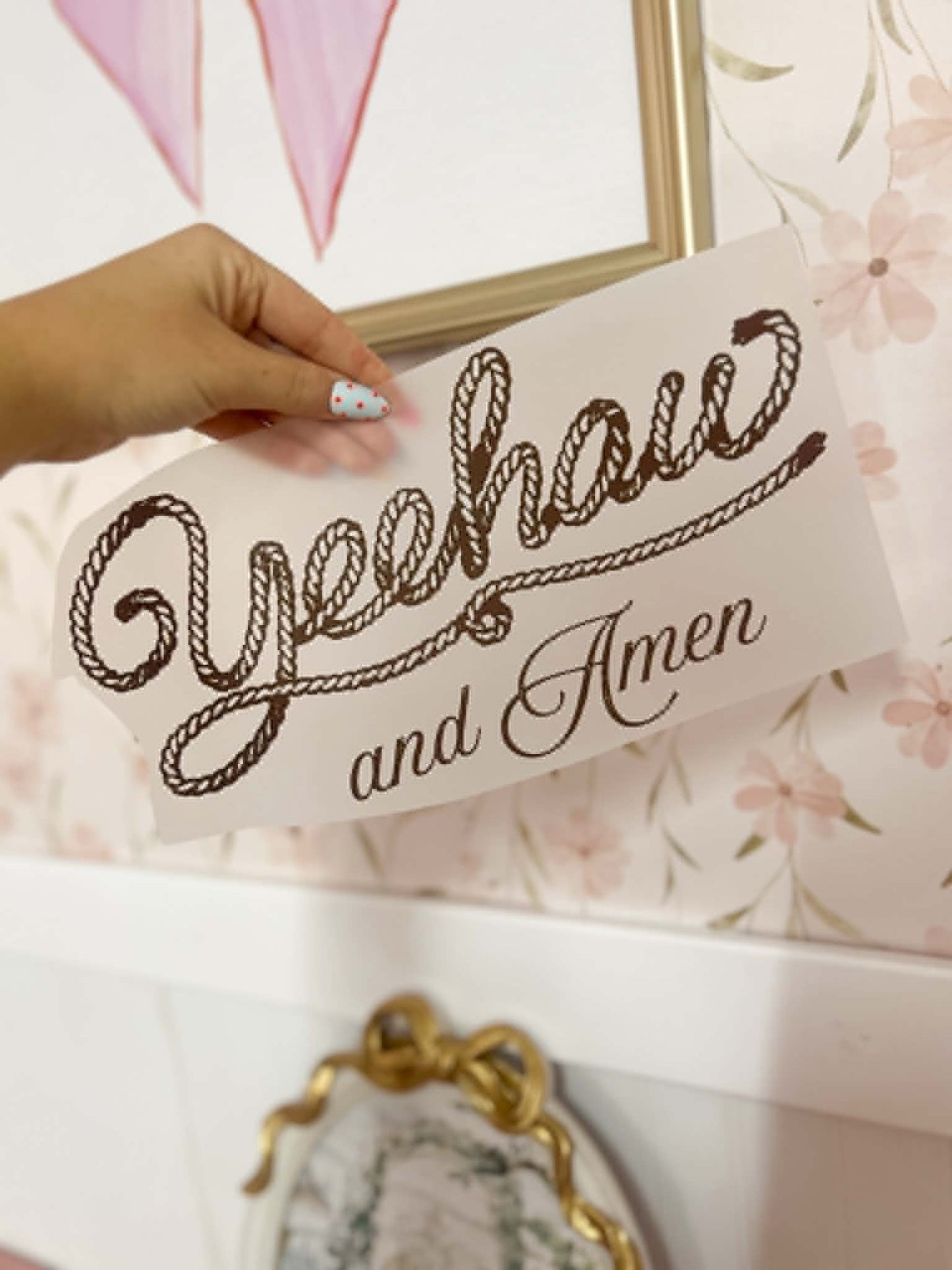 Yeehaw & Amen Print