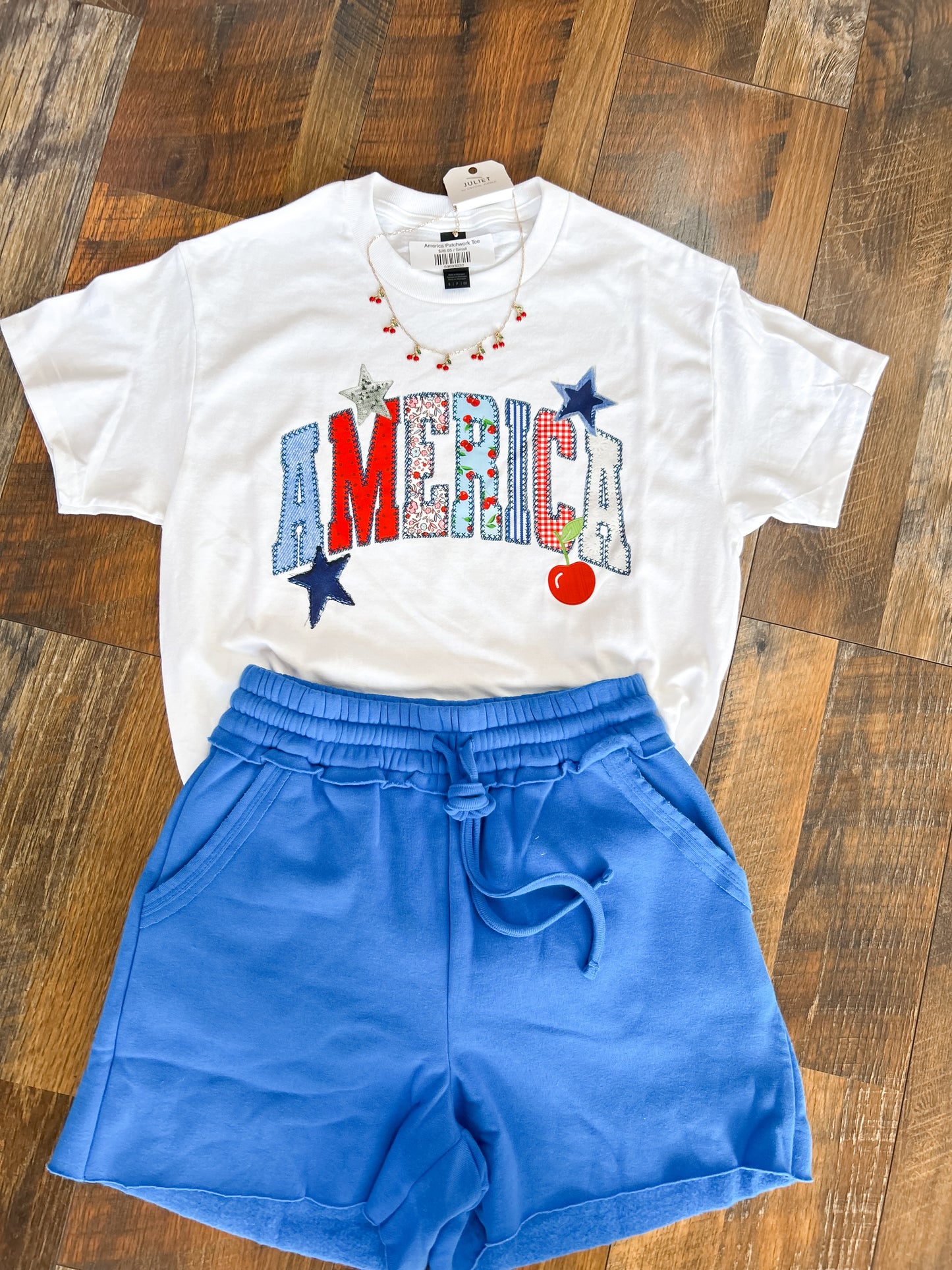 America Patchwork Tee