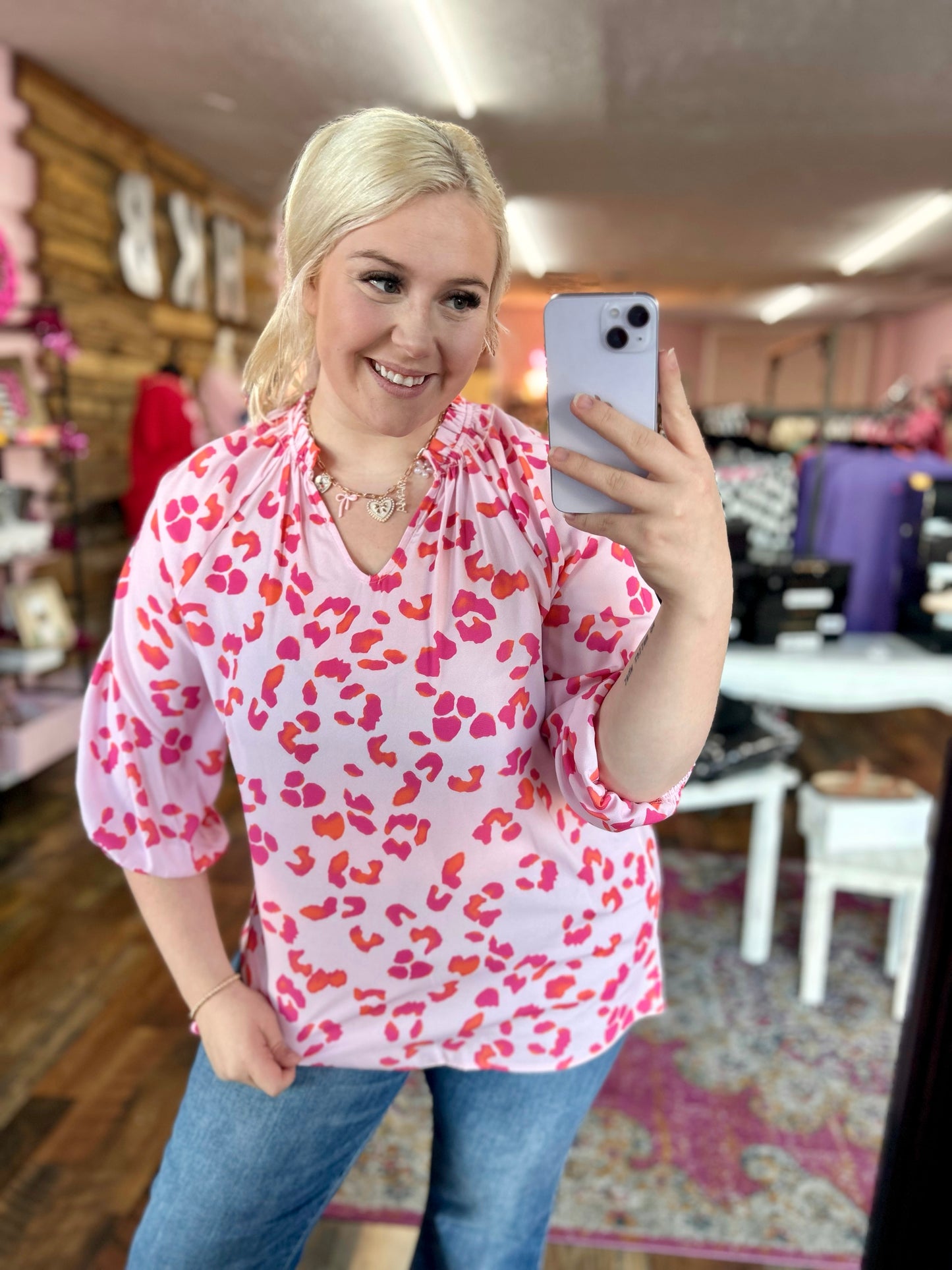 Lovely Leopard Blouse