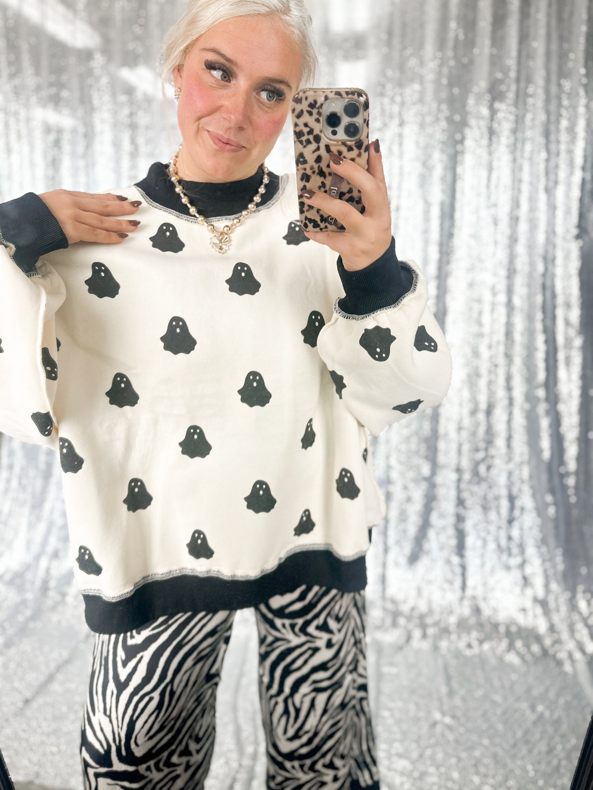 BOO Reversible Mockneck