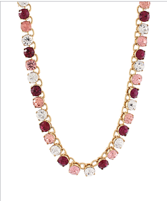 Autumn Stone Tennis Necklace