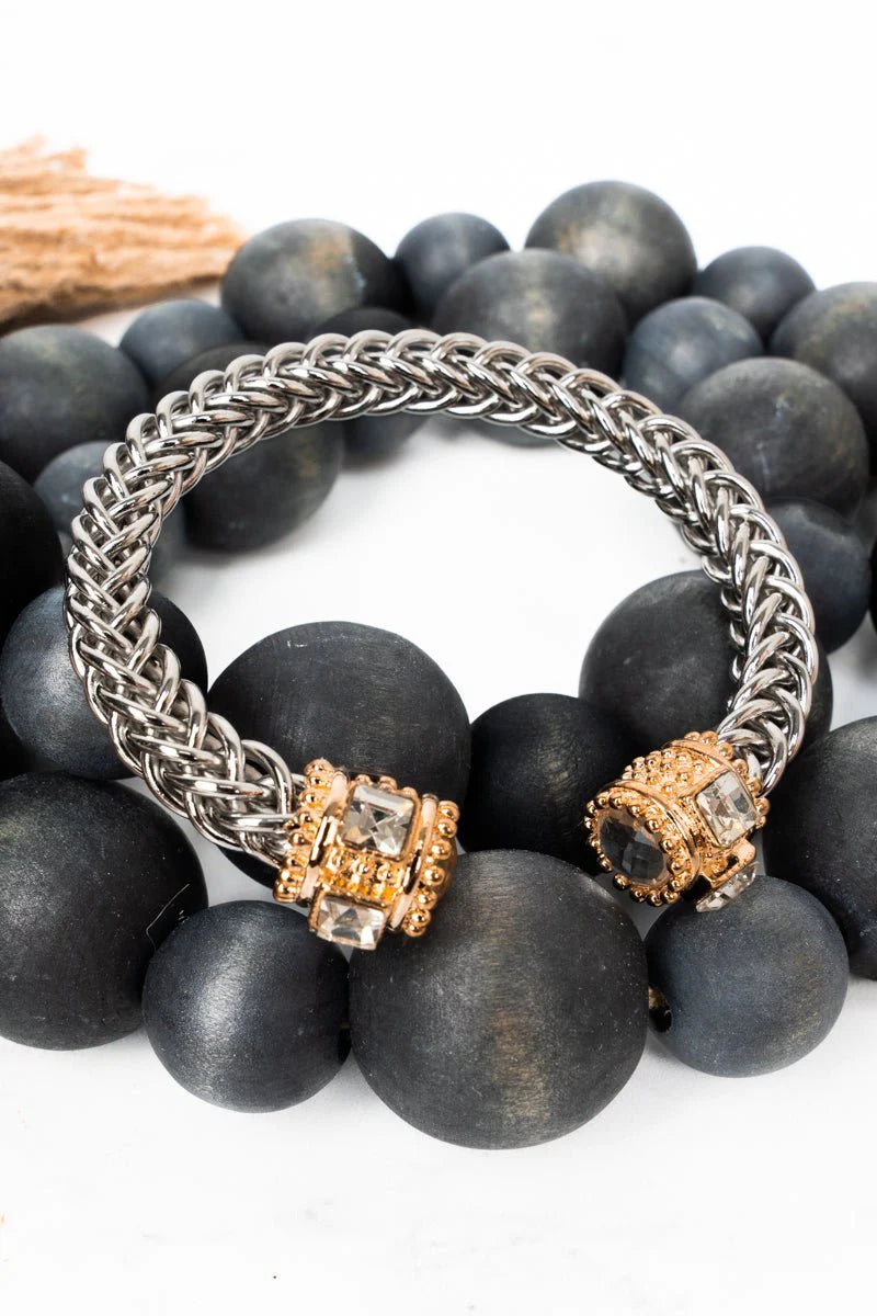 Silver Yurman Bracelet