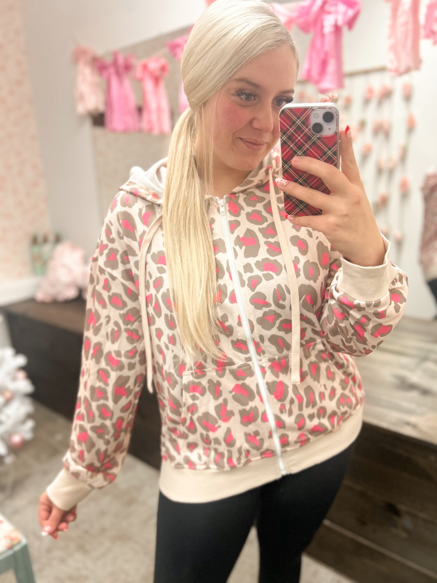 Jaclyn Leopard Jacket