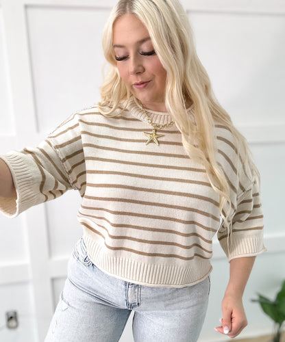 Golden Shores Knit Top