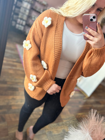 Emmarae Floral Knit Cardigans