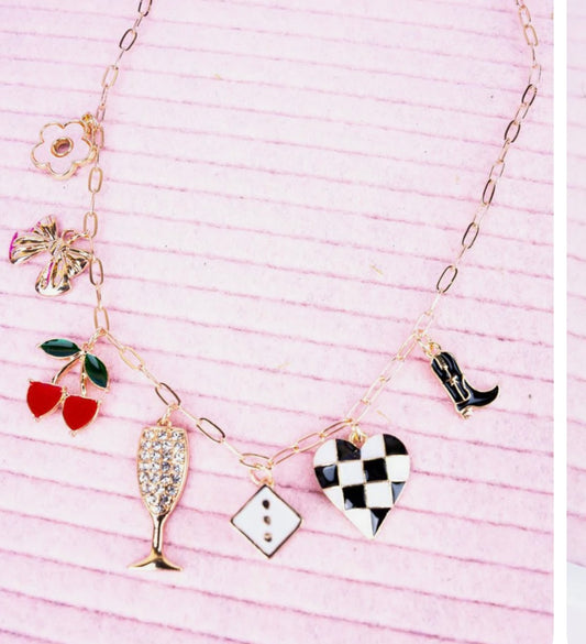 Party Time Charm Necklace