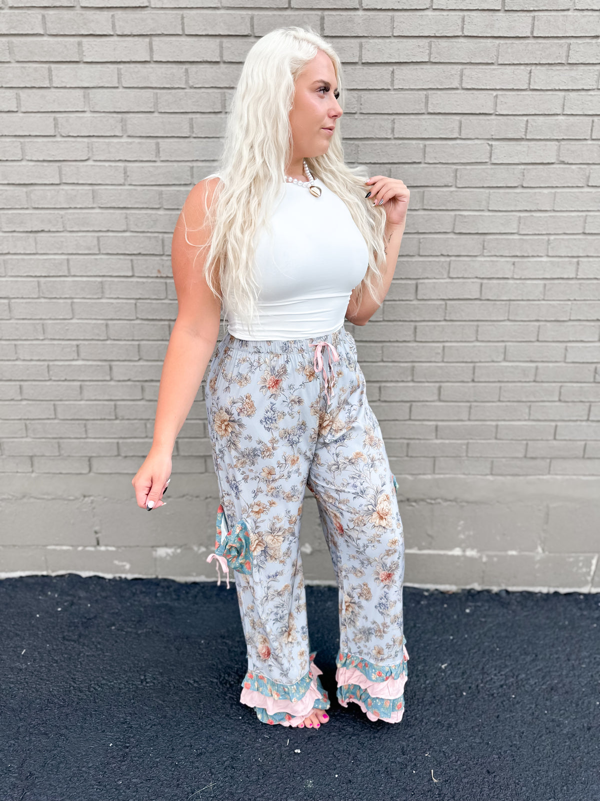 Fall on the Farm Ruffle Pants