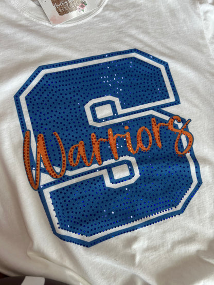 Southwestern Varsity Spangle Tee