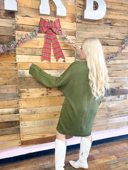 Tis The Season Sweater Dress