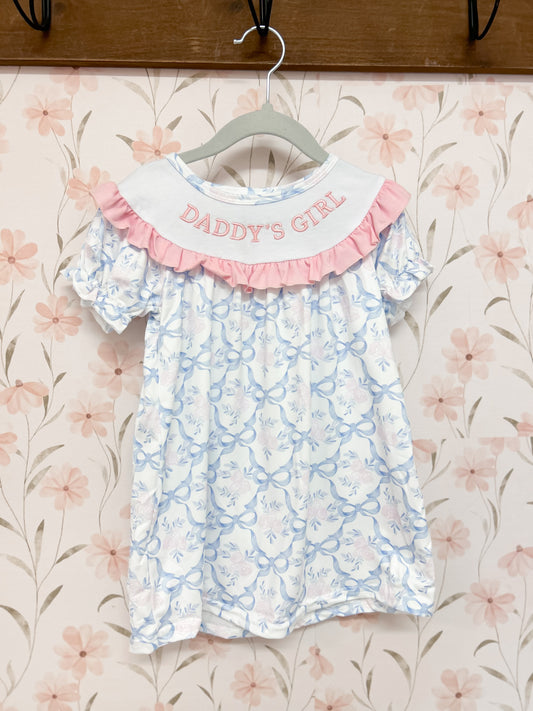 Daddy’s Girl Coquette Smocked Dress