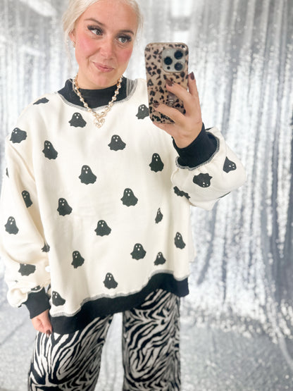 BOO Reversible Mockneck