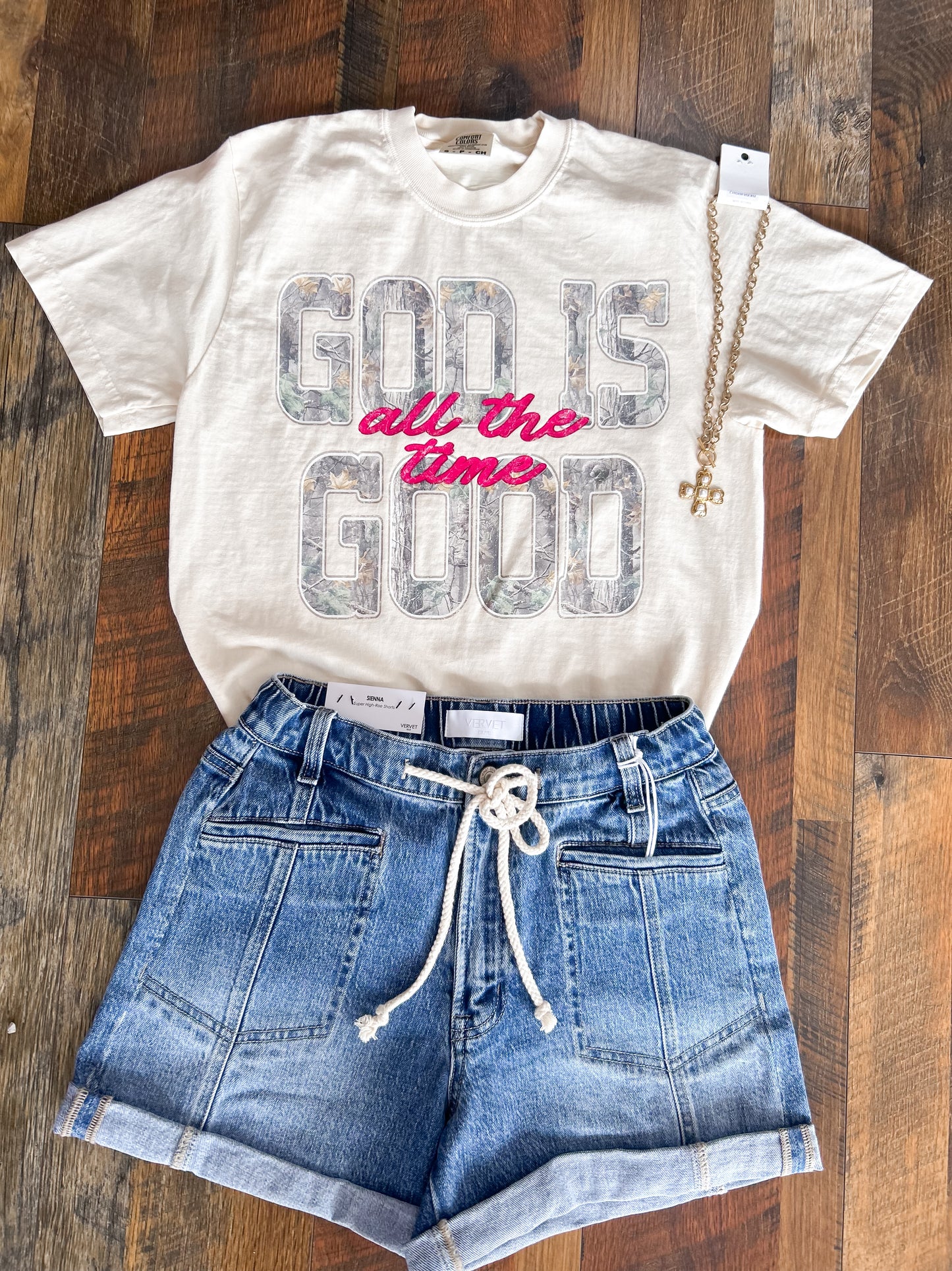 God Is Good All The Time Camo Tee