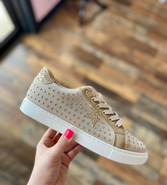 Gold Star Girl Sneaker