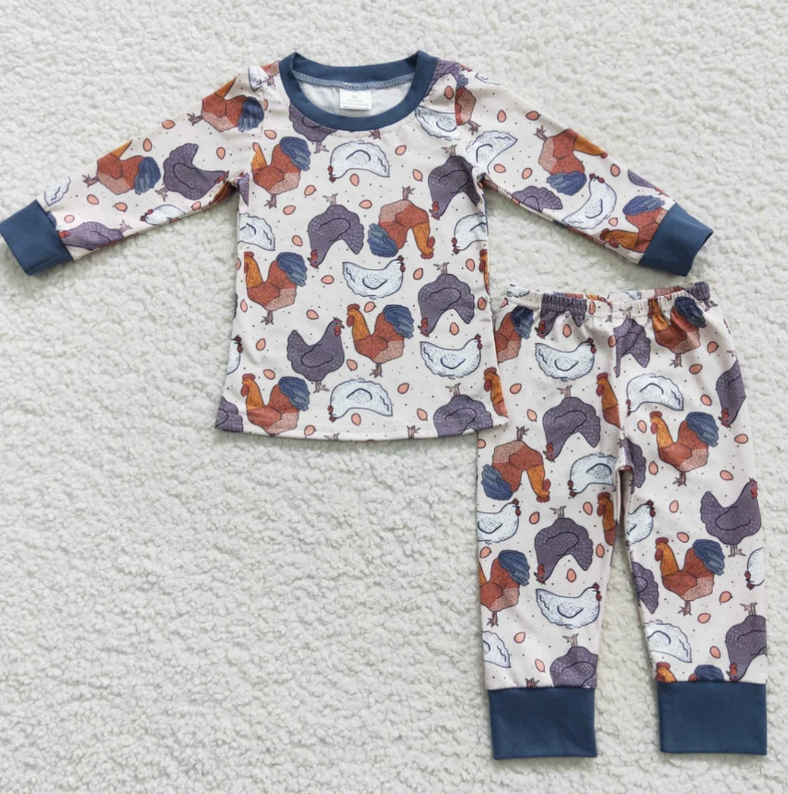 Boys Ruffled Feathers Set