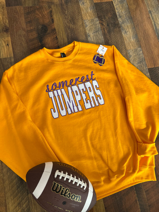 Somerset Jumpers Embroidered Appliqué Sweatshirt
