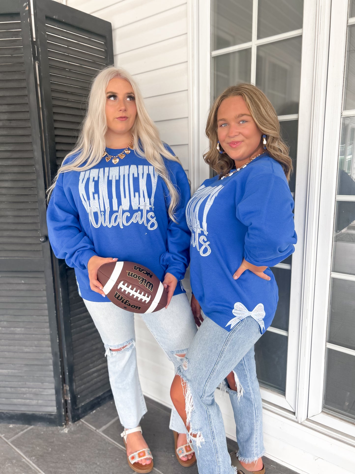 KY Wildcats Side Bow Crewneck